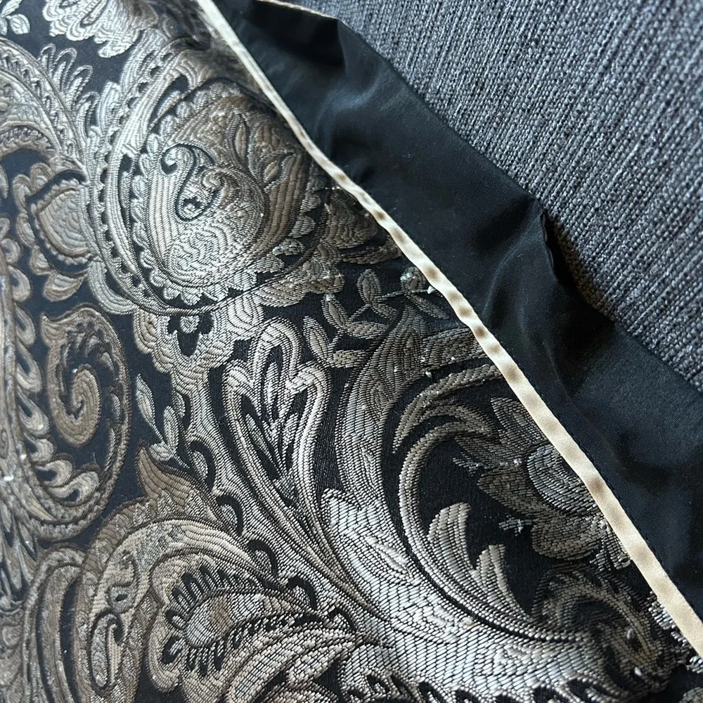 Madison Park Paisley Comforter Set in Black and Cream